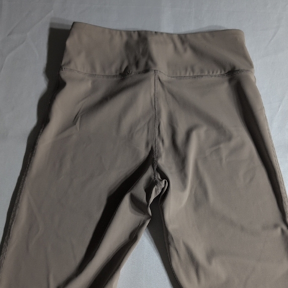 Muse Cream Tan Leggings High-Rise Structured - Picture 3 of 7